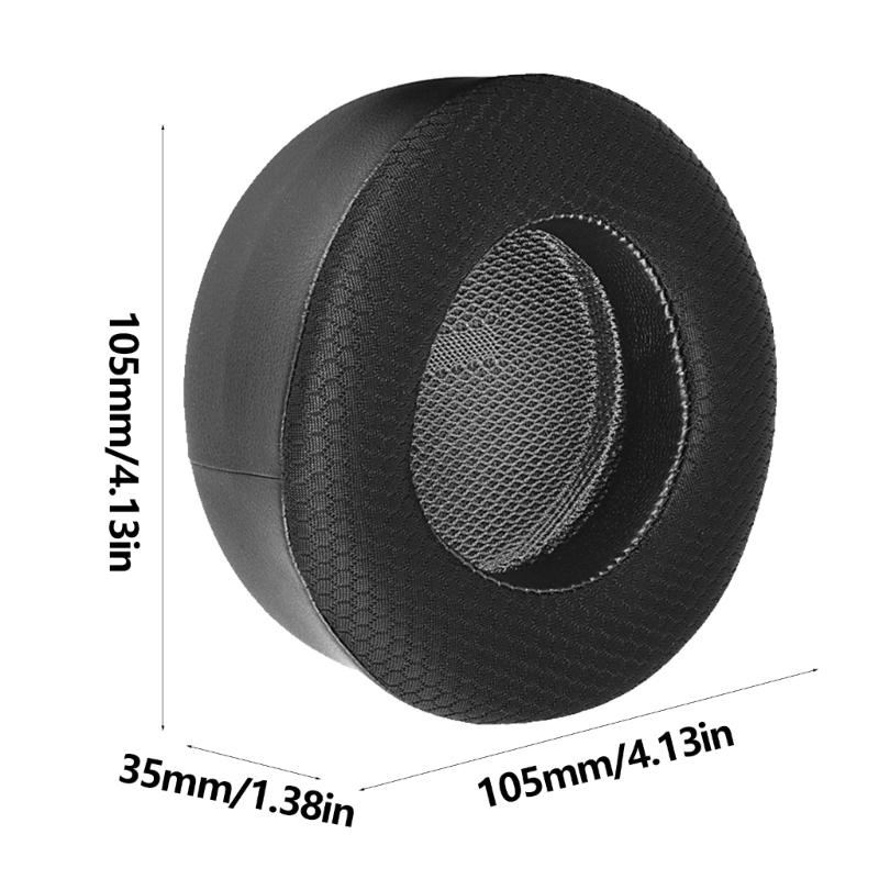 1Pair Ear Pad Replacement Football Mesh Earpads Ear Cushions Sponges Cover Earmuffs for Virtuoso Wireless Headphones