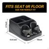 Organizer with a Drink Holder MultiCompartment Car Back Seat