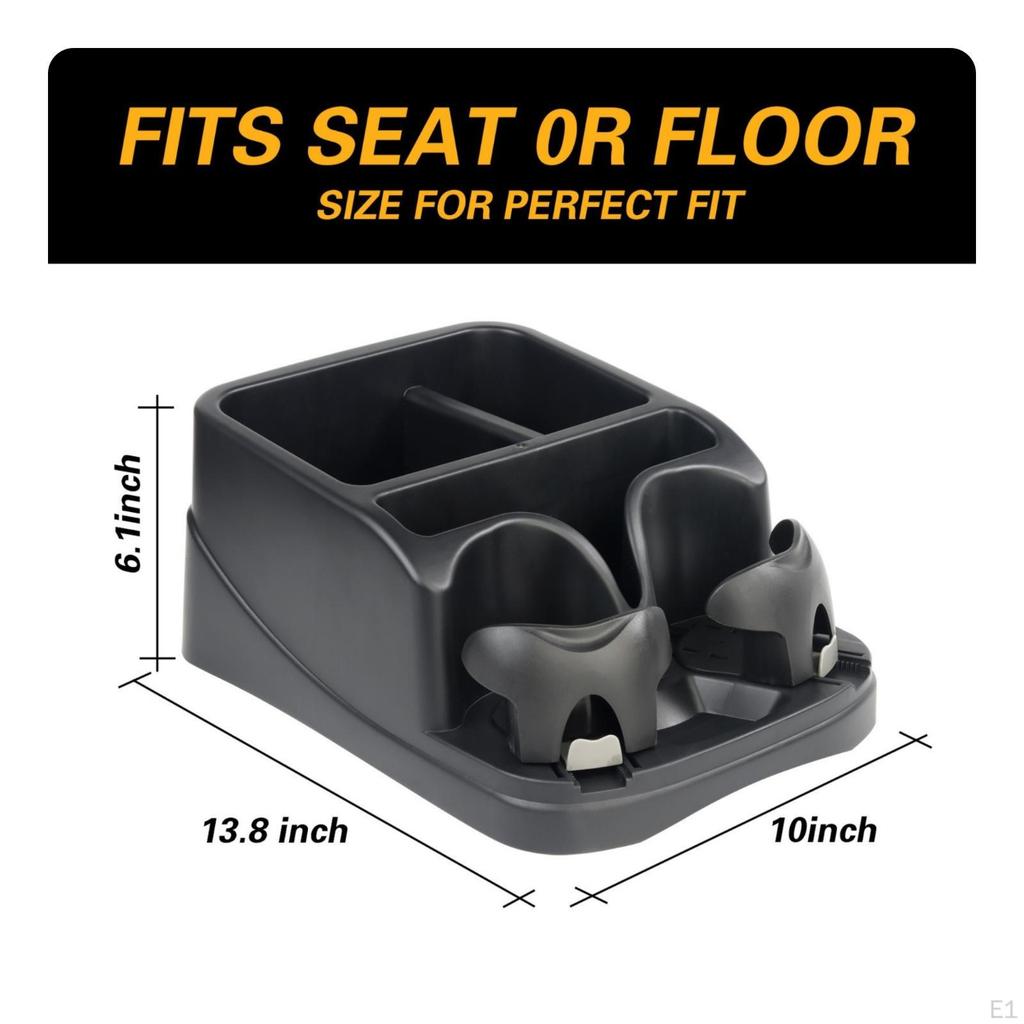 Organizer with a Drink Holder MultiCompartment Car Back Seat