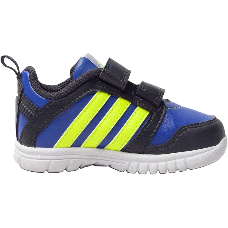 Adidas Synthetic Leather Sta Fluid 3 Cf I Versatile Comfortable Low-Top Walking Shoes Baby sneaker Blue Green B23933