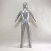 Aufblasbares Vollkörper-Schaufensterpuppen-Torso-Modell für Damen, Silbernes Schaufensterpuppen-Körpermodell
