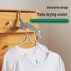Portable Foldable Clothes Hanger for Travel, Home, Students, and Outdoor Use - Ideal for Drying Underwear and Socks