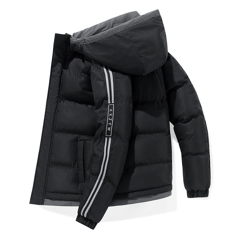 Хлопковая одежда мужские осенне-зимние куртки, новая теплая зимняя одежда с капюшоном и утолщением, холодостойкая одежда, модная хлопковая одежда