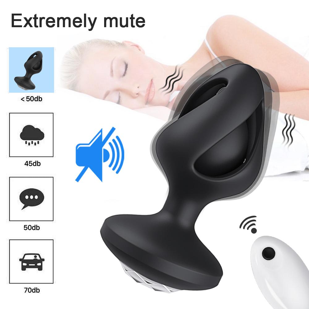 Wireless Remote Control Anal Plug Vibrator Butt Plug for Women Prostate Massager Adults Buttplug Couple Sex Toys