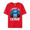 I Want To Leave Outer Space Ufo Alien Pun Meme Fashion T Shirt Unisex New In Tops And Tshirts Camisa Vaporwave