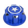4PCS Aluminium Alloy Metal 17mm Hex Wheel Mount Nuts Set Fit for X MAXX Summit Traxxas RC