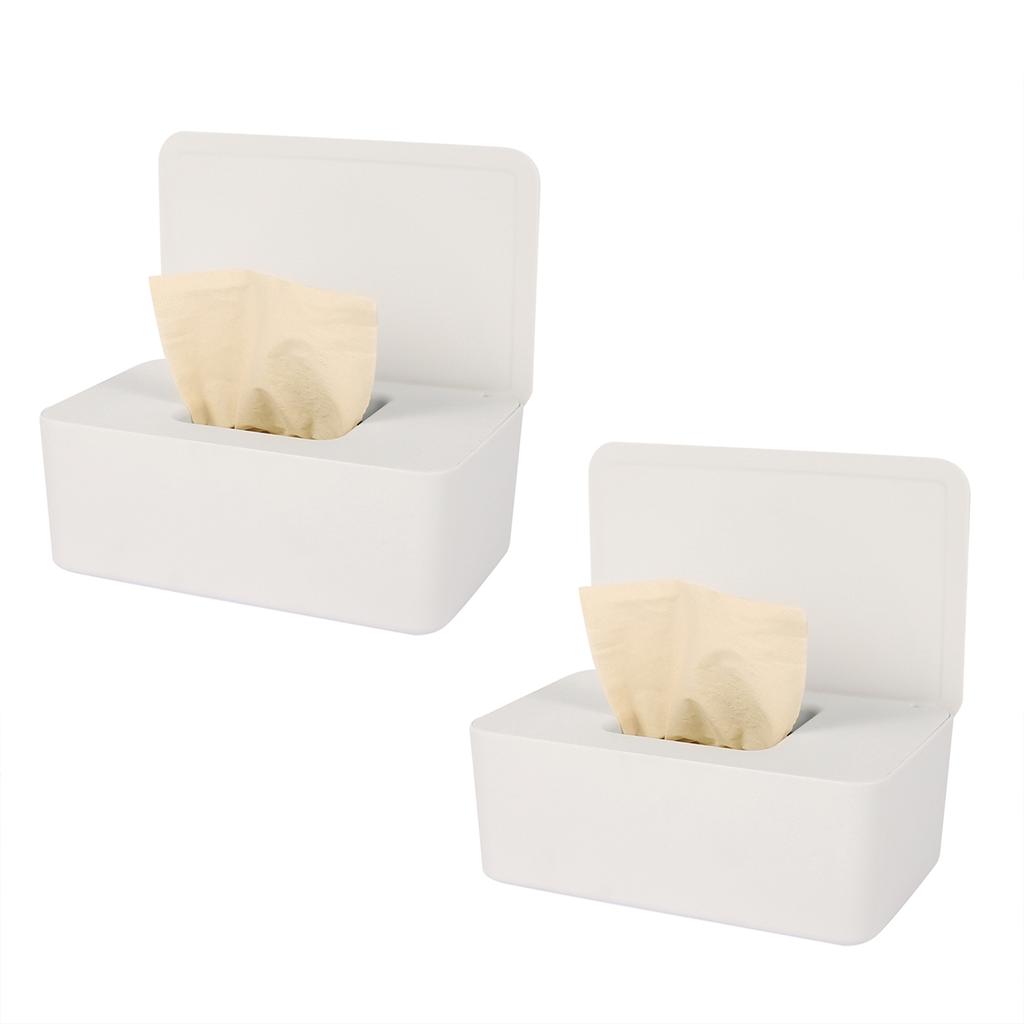 Wet Tissue Box Dustproof Wipes Dispenser Portable Tissue Box Storage Box with Lid For Car Home Office Desktop Organizer Hot Sale