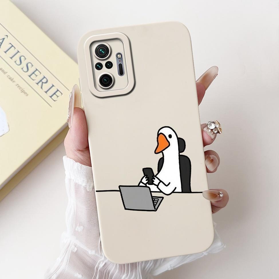 For Redmi Note 10 Pro 4G Case Cover Silicone Cute Cat Fashion Butterfly Flowers Love Funny Painted Phone Case M2101K6G M2101K6R