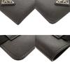 Used AUTHENTIC PRADA Phone case neck pouch Triangle logo Saffiano Black