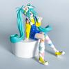 Echte FuRyu Hatsune Miku Süßigkeiten Lutscher Nudeln Druckfigur Landschaft SPM VOCALOID Miku Figuren Modell Spielzeug Geschenk