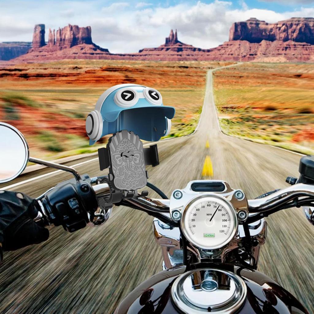 Phone Holder With Sun Shade For Bike Sunshade Phone Holder With Helmet Cycling Equipment Supplies For Travel Navigation Calling