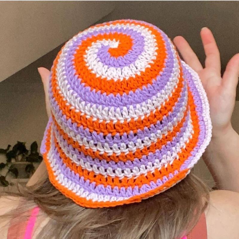 New Pure Hand Knitted Cute Little Animal Fisherman Hat for Adults
