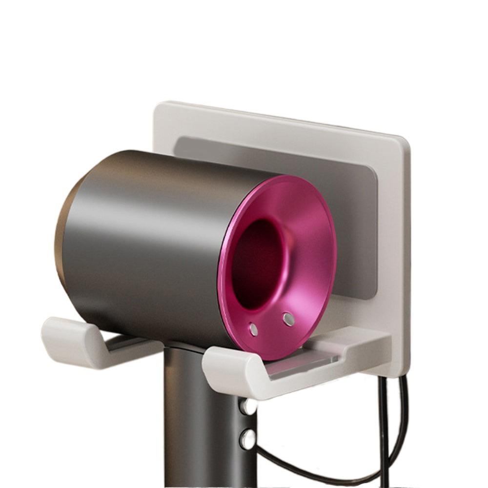 Punch-free Hair Dryer Holder Wall Mounted Hair Straightener Dryer Holder  for Home