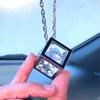 Car Pendant Mirror Decoration Car Interior Crystal Hanging Ornament Charm