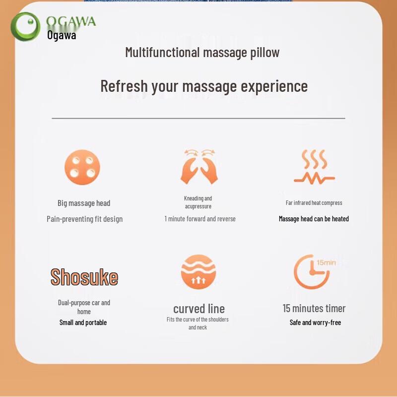 OGAWA OG2122 Car & Home Massage Pillow