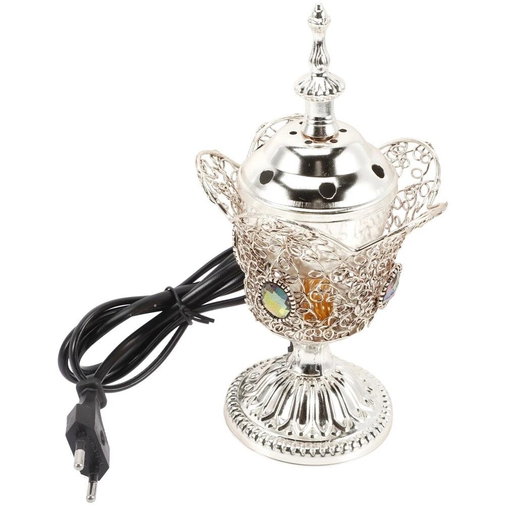 Easy Use Church Sandalwood Furnace EU Plug Arabic Electric Incense Furnace  Middle East