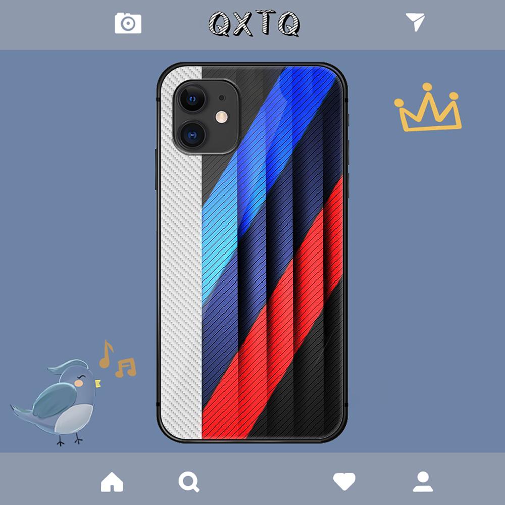 Bavorské sportovní luxusní pouzdro pro iPhone Samsung Galaxy Redmi Note S 17 16 15 14 13 20 24 25 54 Pro Max Ultra Fe Kryt z tvrzeného skla