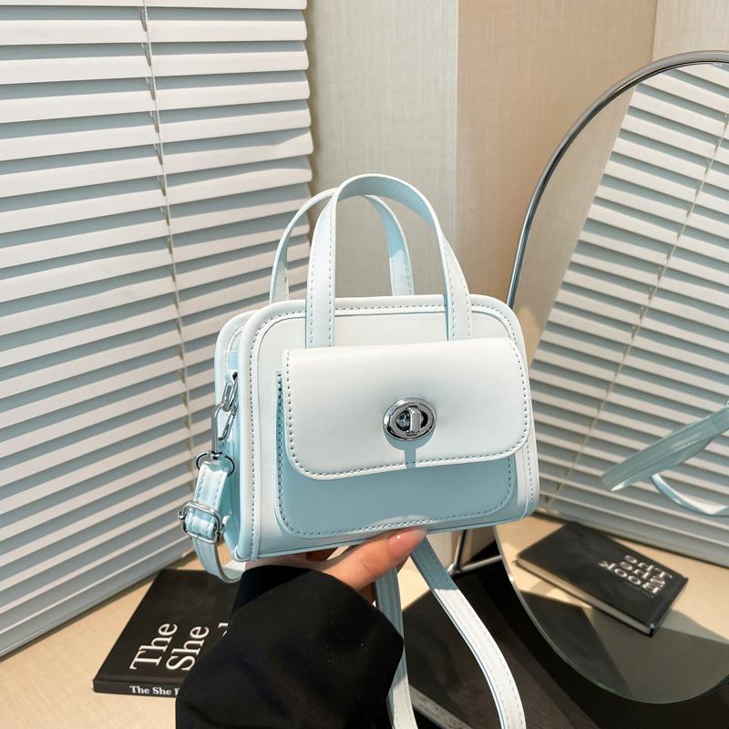 

Summer fashion handbag small bag women s 2025 new simple small square bag versatile shoulder messenger mobile phone bag синий