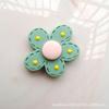 Five-Petal Flower Resin Accessories for DIY Phone Case, Cup, and Car Decor.