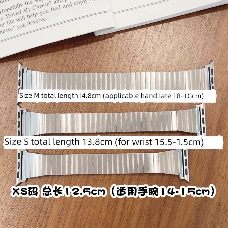 

Elastic Integrated Metal Small Waist GT4 for Apple IWatch Strap AppleWatch Huawei GT3 Watch Elastic waist-Silver (size S) For Huawei GT (46mm)