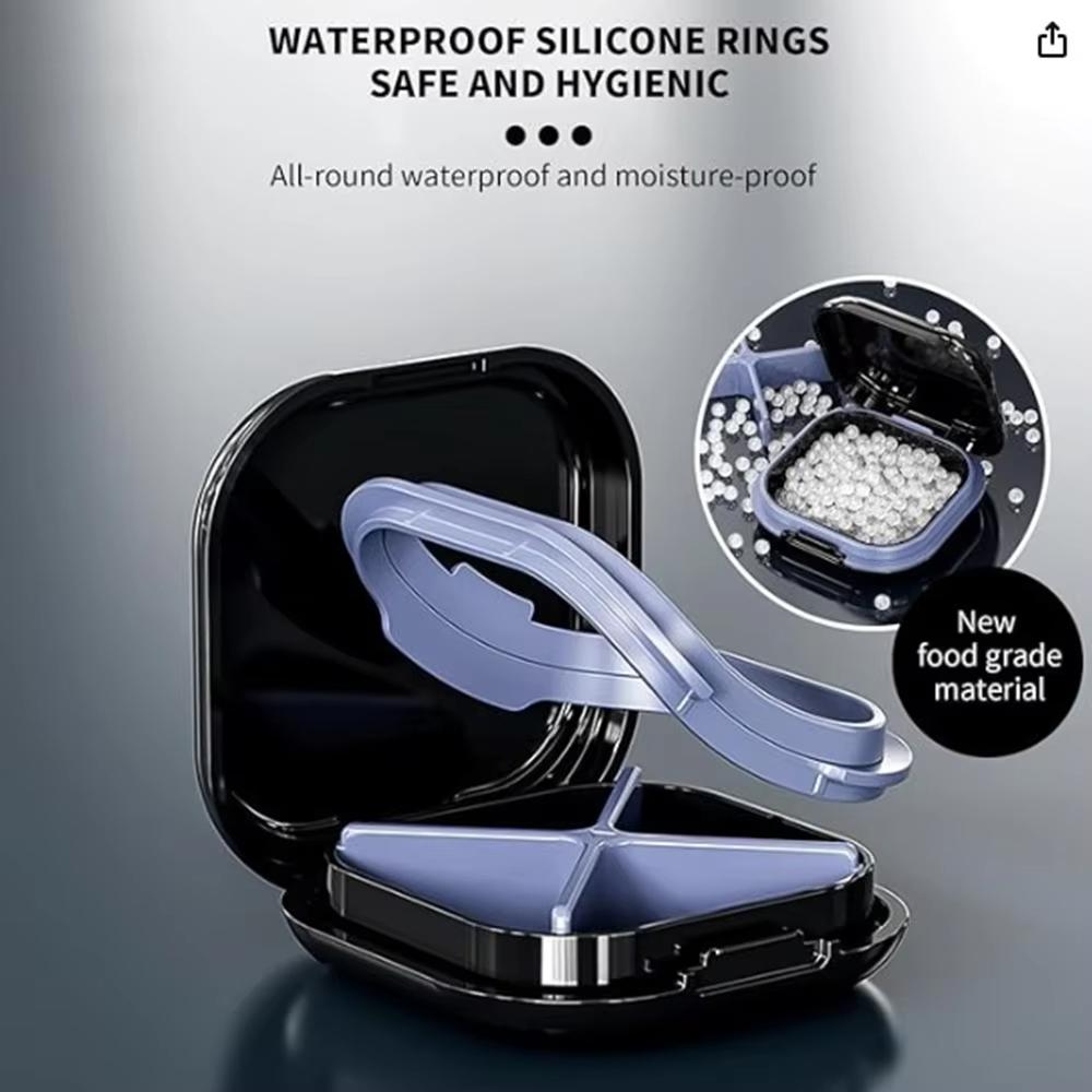 4-grid Pill Organizer Mini Portable Daily Travel Tablet Case for Vitamin Cod Liver Oil Supplement Container Medicine Storage Box