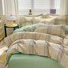 Bed Sheet Bedding Four-piece Set Thickened Brushed Quilt Cover Bed Dormitory Bedding Quilt Cover