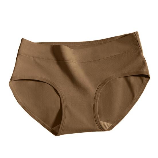 Majtki damskie Średni stan Jednolity kolor Bawełna Podniesione pośladki Dobra oddychalność Elastyczne Szybkoschnące Sportowe codzienne majtki Majtki damskie