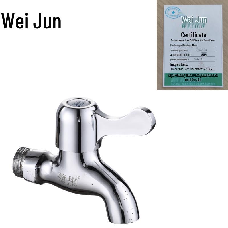Weijun Single Cold Wall-Mounted Faucet for Washing Machine & Mop Sink