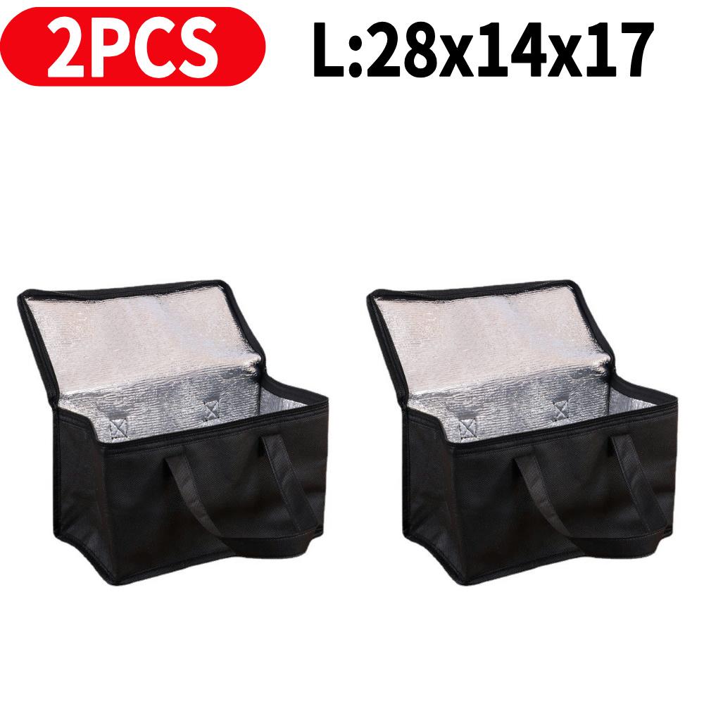 Picnic Bag Large Capacity Storage Bag Food Thermal Bag Insulation Picnic Ice Pack Drink Carrier Insulated Bag for Beach Picnic