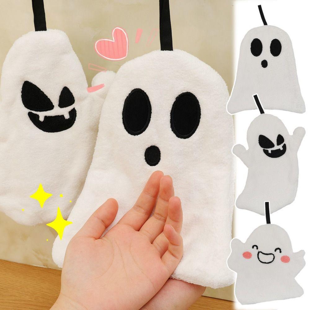 Coral Velvet Halloween Towels Soft Bathroom Wash Facecloth New Hand Towel