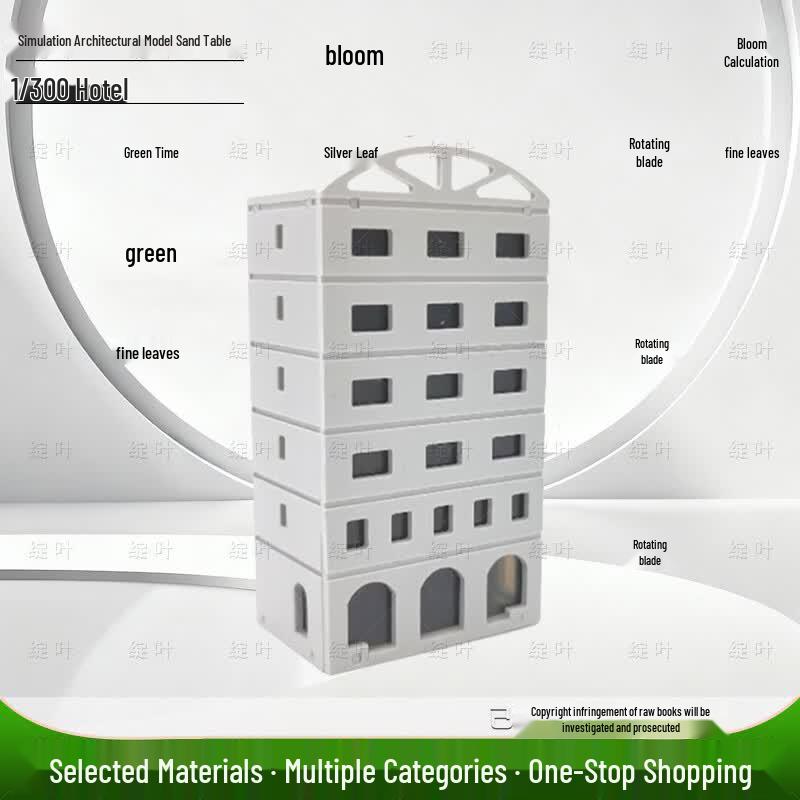 1:300 Scale City Architectural Models