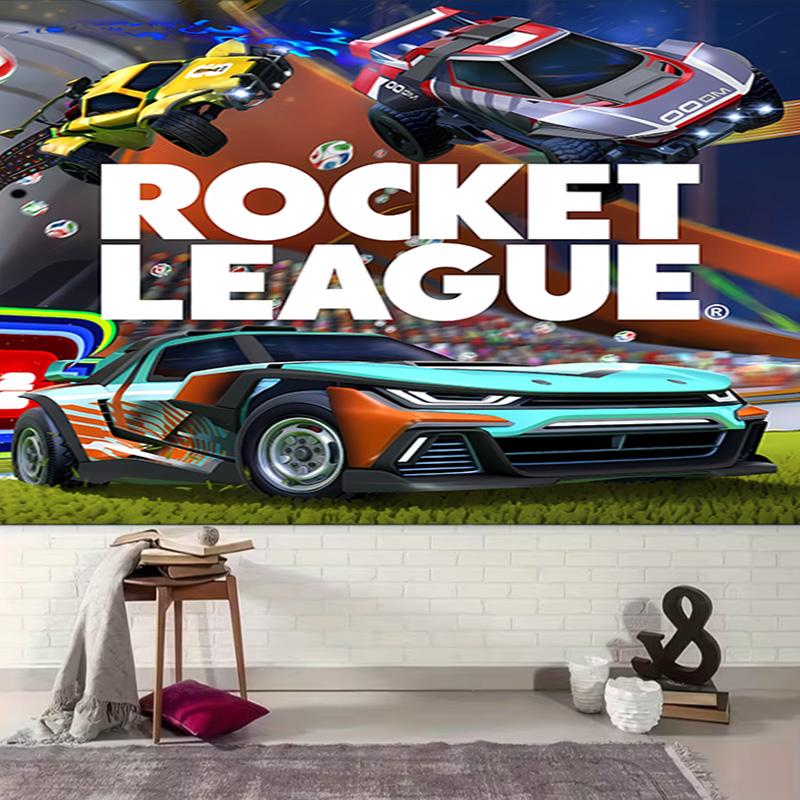 1pc Game Rocket league Tapestry, Living Room, Bedroom, Office, Party Decor, Ideal Festive Gift