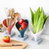 Creative Chopsticks Storage Cage Kitchen Storage Funnel Rack Flower Funnel Storage Rack Fruit Dish