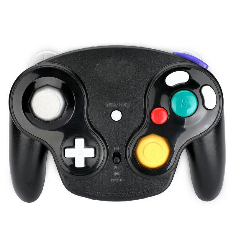 2.4G Wireless NGC Game Controller with Vibration, Compatible with Wii Console, Multi-Color Options