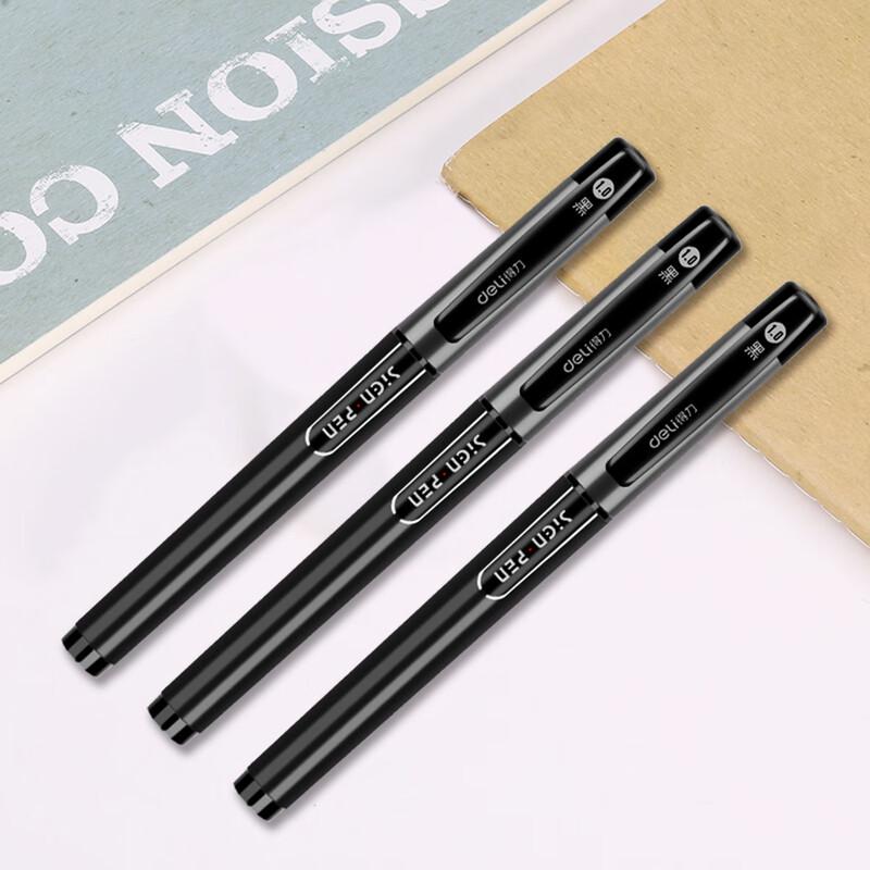 Deli S73 1.0mm Pull-Cap Gel Pen