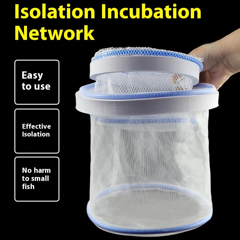 Aquarium Isolation Box Fish Hatchery Net Fish Tank Breeding Isolation Hatching Net Small Fry Breeding Box Fish Care Supplies