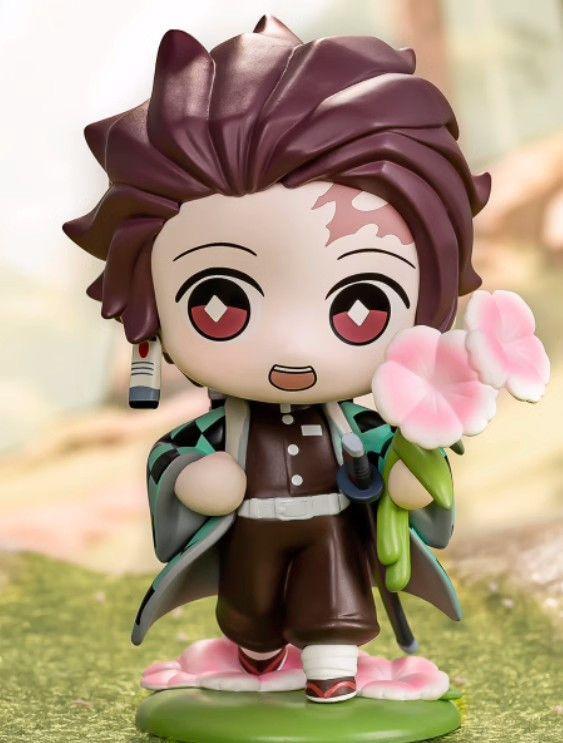 Фигурка Танджиро Камадо Тандзиро Клинок рассекающий демонов Demon Slayer Tanjiro Kamado игрушка аниме 8,5 см