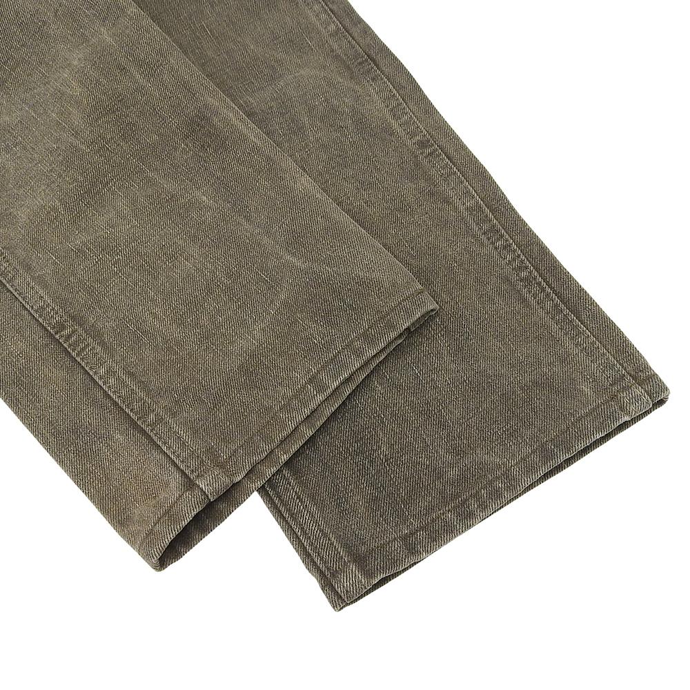 RRL Men's Gray Hair-on-Ido Patch Button Fly Cotton Chino Pants, Size 32x30 Bottoms 32x30 grayUsed