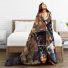 Canadian Singer Tate McRae Flannel Blanket Winter Super Warm Bedding Throws for Children Outdoor Fashion Bedspread Bed Cover