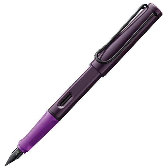 LAMY Safari Fountain Pen F Fine Nib Violet Blackberry L0D8-F Limited Edition 0.5 mm