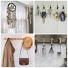 100pcs Screw Hooks Cup Hook Shouldered Screw Hanging Heavy Duty Cup Extend A Holders Wood Securing Light Home Storage Racks