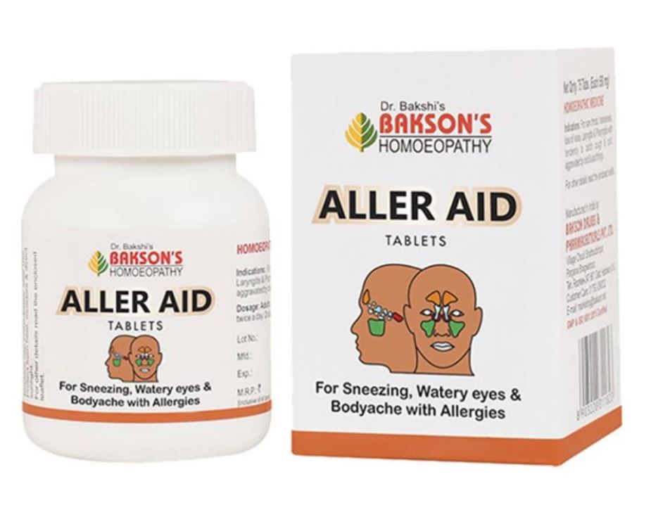 

Таблетки Bakson Aller Aid (75 вкладок) Pack 1(75 Tab)