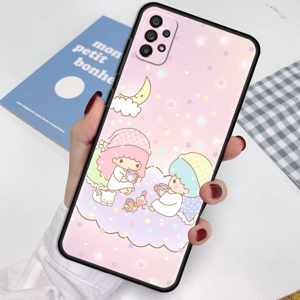 Kryt LittleTwinStars Pro Samsung Galaxy A52 A12 A51 A32 A21s A71 A32 5G A12 A22 A53 A31 A13 A72 A02s A41 A03 A04 Kryt na telefon
