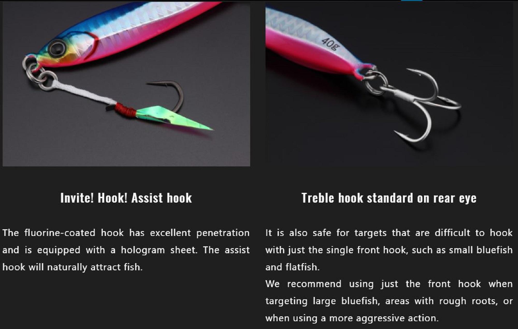Leurre Métal Jackall Big Backer Casting 10g - Bleu Rose Brillant - Bar