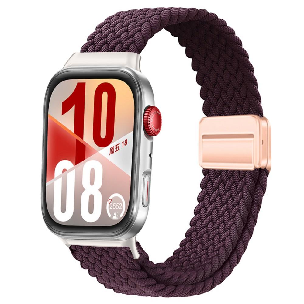 Nylon Band for HUAWEI Watch Fit 4 Pro/Fit 3/4 Smartwatch Wrist Replacement Belt Magnetic braided bracelet correa HUAWEI fit 4 Straps