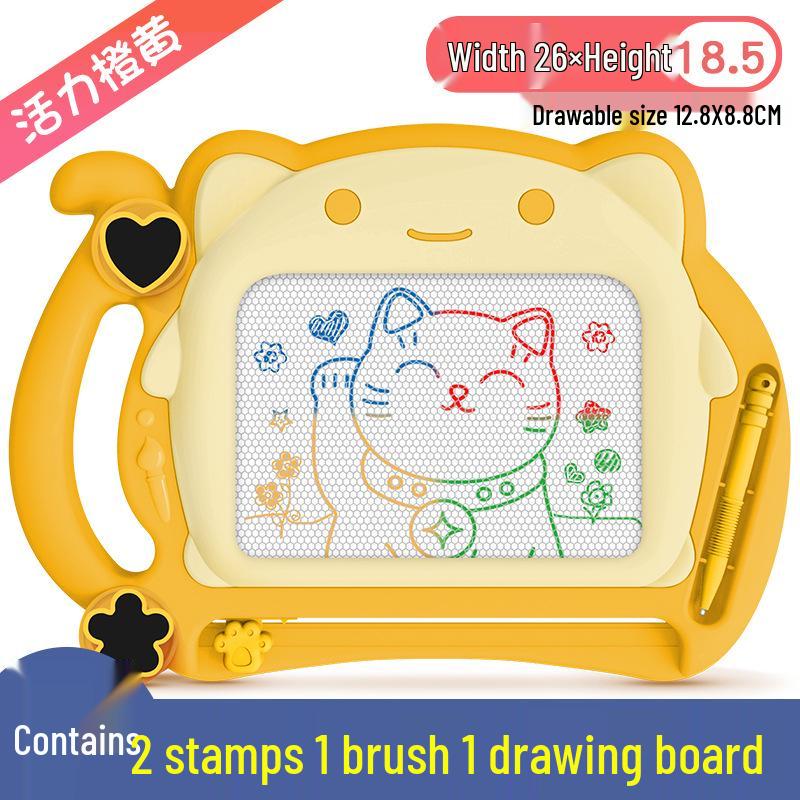 Colorful Magnetic Drawing Board for Kids - Detachable Writing & Graffiti Tool for Kindergarten Learning