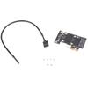 Mini PCIe To PCIe Converter Board With Enhances Compatibility For PC Hardware Optimization And DIY Projects