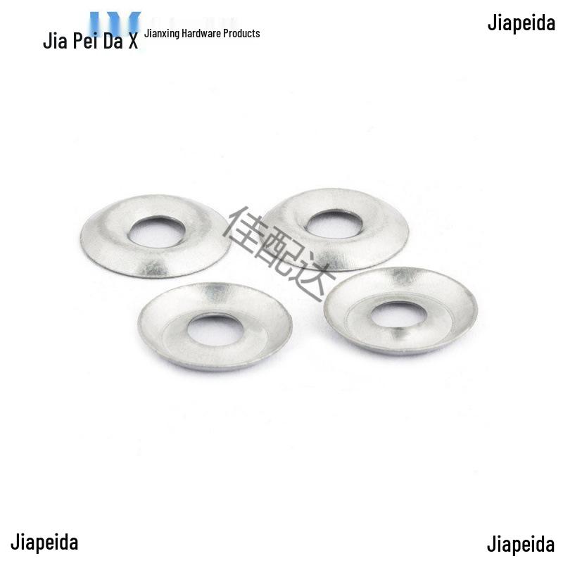 Galvanized Bowl-Shaped Fish Eye Washer for Self-Tapping and Drywall Screws (M4/M5/M6)