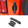 For GWM Great Wall WEY Tank 300    ABS Carbon Fiber Car Door Handle Cover Door Bowl Frame Trims Decorative Sticker