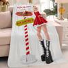 The P-pretty R-reckless Taylor Momsen Pretty Reckless Christmas Blanket Warm And Soft Suitable For Bedroom Living Room Sofa Bed
